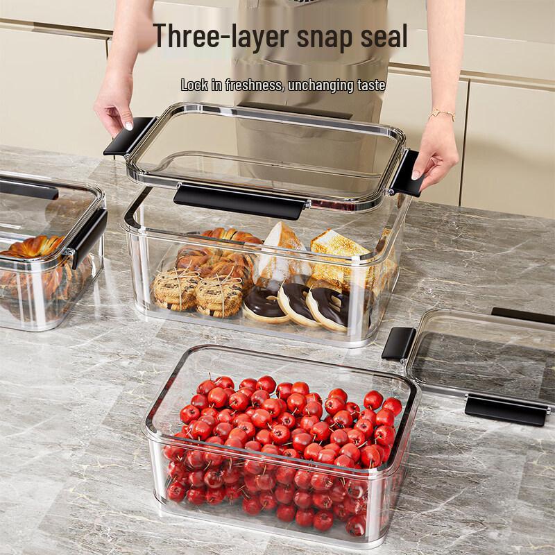 ZISIZ Large Capacity Refrigerator Storage Box