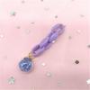 Unicorn Pony Glitter Glass Ball Loose-Leaf Notebook Pendant Accessory