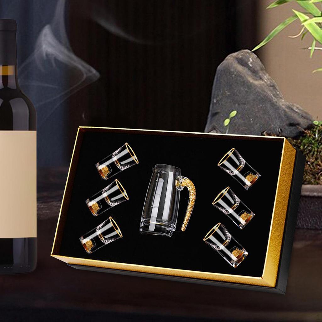 Chinese Inspired Wine Set Featuring Flagon and Pourer