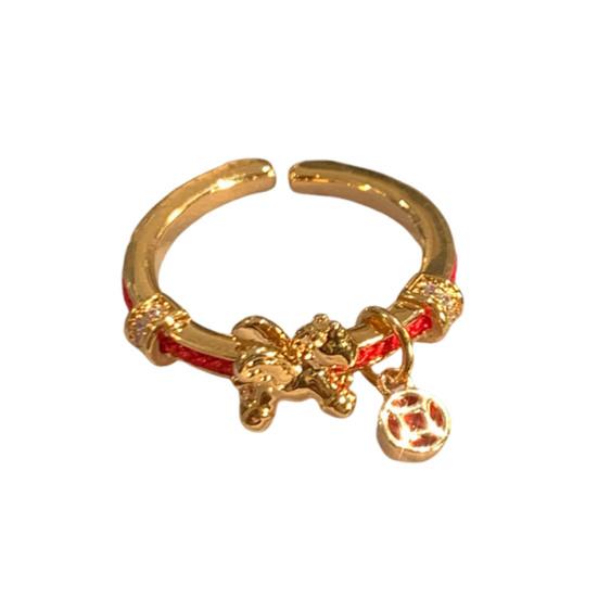 Women Ring Horse Decor Opening Adjustable Design Finger Ring Versatile Style Finger Band Jewelry Accessories