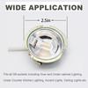 G8 Led Bulbs T4 Led Bulb 120V 20W-35W Halogen Replacement Bulb Warm White Light 3000K for Kitchen Lighting, Under-Cabinet Light and Puck Light, Pack