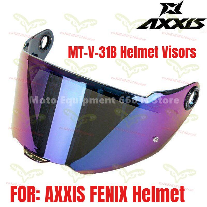 Original AXXIS FENIX Helmet Visors MT-V-31B AXXIS Lens Replacement Lens Quick Release Capacete De Moto Accesorios Para Moto