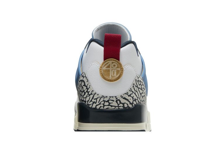 Men's Sneakers Jordan Spizike Low Motion Pack White/Armory Navy/Aegean Storm/Gym Red
