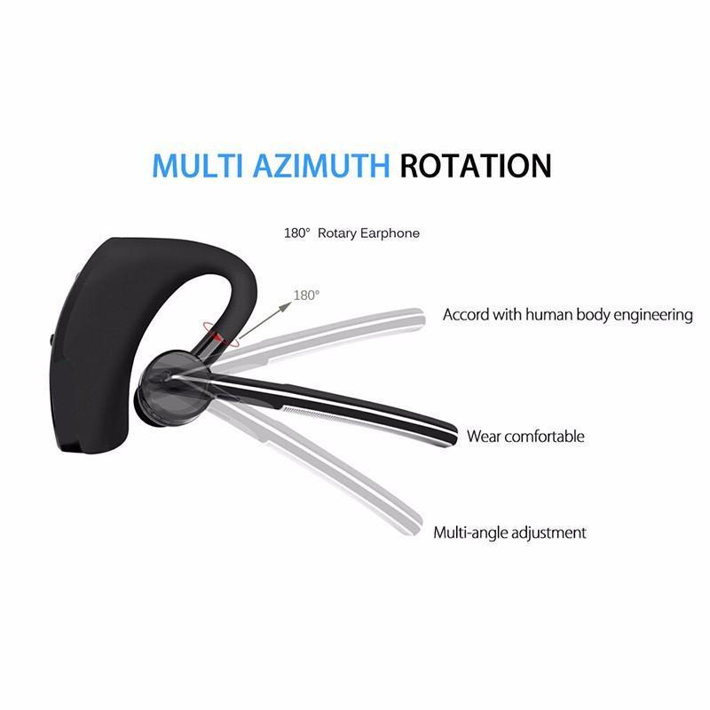 Telefon Görüşmesi ve Spor Kullanımı İçin Mikrofonlu Kablosuz Bluetooth Kulaklık