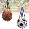 2PCS Basketball Carrying Net Bag Mesh Balls Bag Practical Portable Hand Made Football Net Bag for