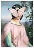 Pop Art Butterfly Portrait Poster