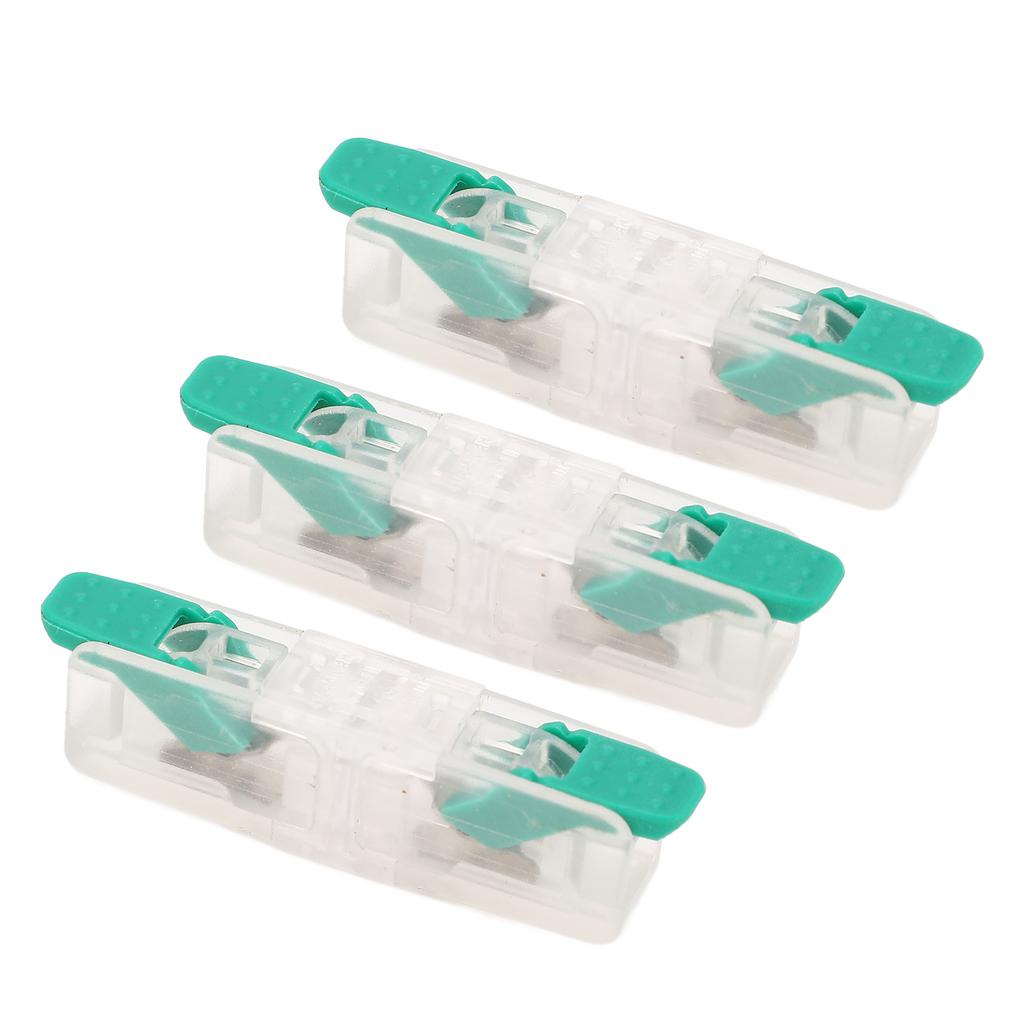 20Pcs Lever Wire Connector Electrical Compact 1 to 1 Inline Quick Connect Splicing Wire Connector Ki