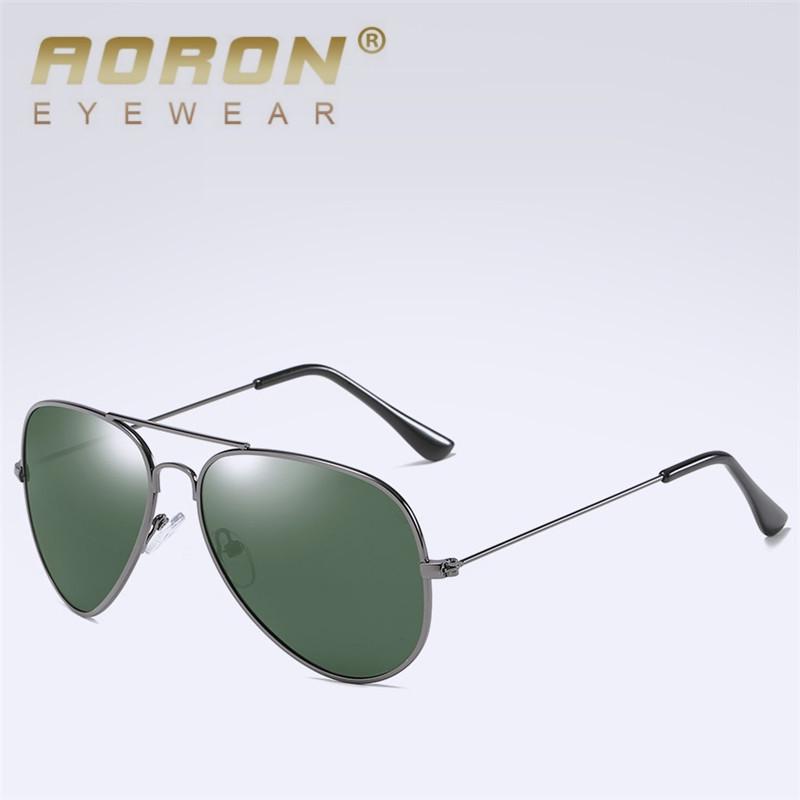aoron More Than 100 Colors Polarized Sunglasses for Men Women Fashion Design Metal Frame Outdoor UV400 Anti Glare Driving Glasses