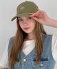 Baseukala Vasc Logo Stitch Embroidered Ball Cap Khaki