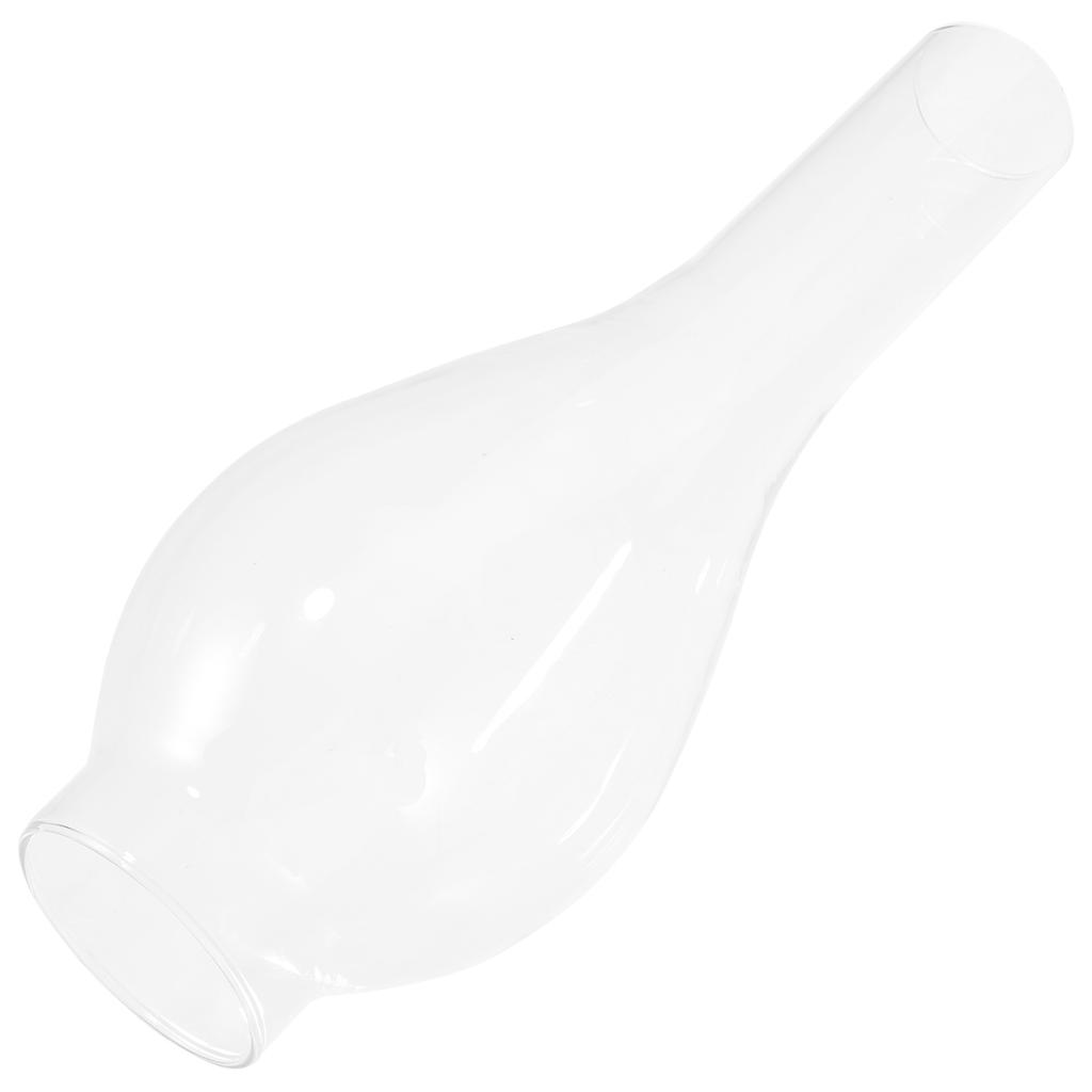 38 Furos 5cm de Comprimento Vidro para Lâmpada a Querosene Chaminé de Vidro Substituição Tampa à Prova de Vento para Lâmpada a Óleo Iluminação Estilo Retrô Acessório Ferragens
