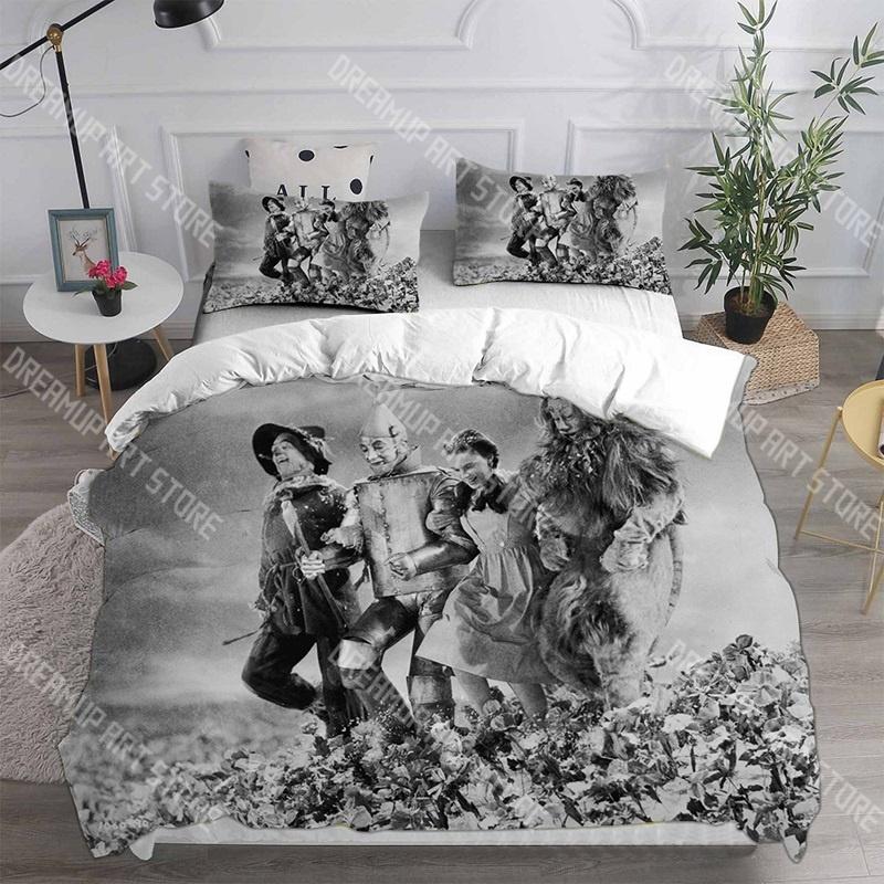 Fashion The Wizard of Oz Bedding Set Single Twin Full Queen King Size Bed Set Kids Bedroom Duvetcover Sets Bed Sheet Set