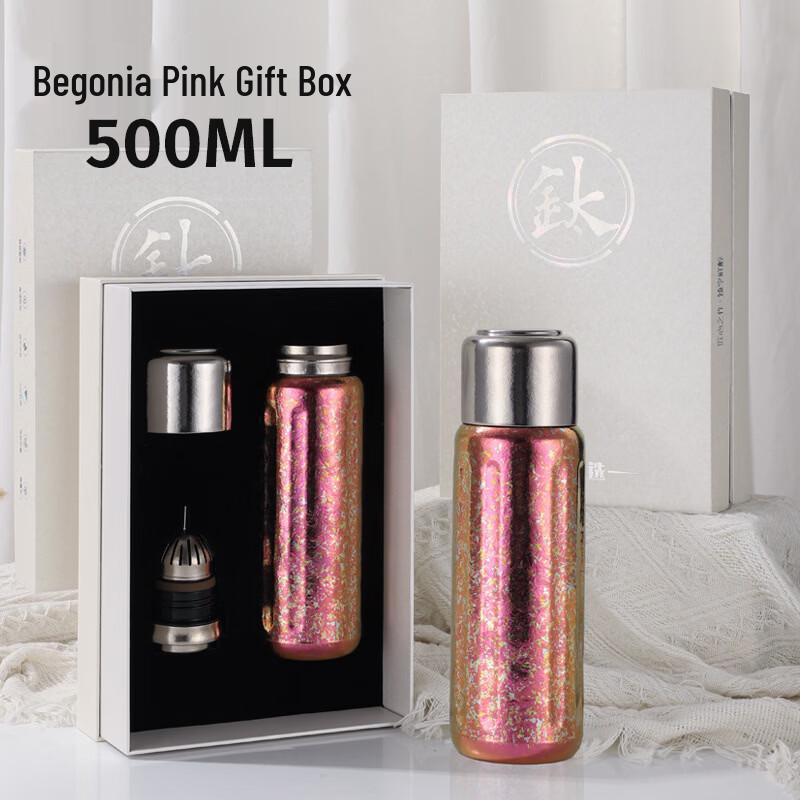 OLOEY Titanium Insulated Tea Infuser Mug