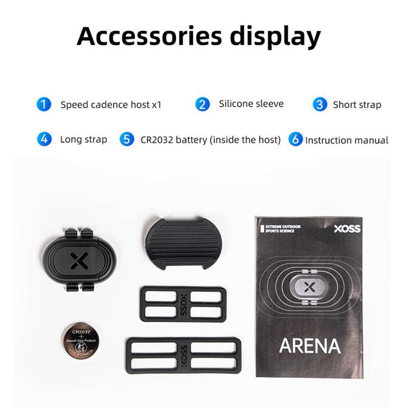 NES XOSS ARENA Speed Cadence Sensor ANT+ Cycling For GARMIN EDGE iGPSPORT BSC100s BSC200 Bryton G+ G2 G3 plus Bike GPS Computer