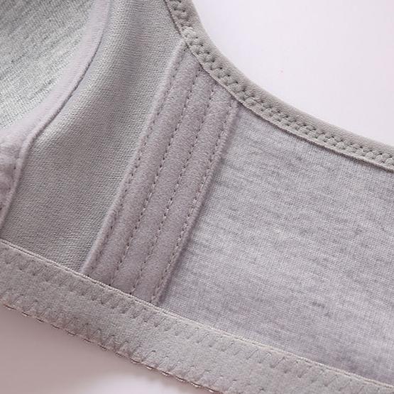 Women Hollow Bra Push Up Open Back Large Size Thin Anti Sagging Side Receiving Side Breasts Beauty Back Non Magnetic Bra