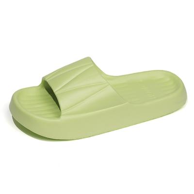 Herren- und Damen-Badezimmer-Slipper Sommer neue EVA weichsohlige Plateau rutschfeste Sandalen für Paare zum Gehen Strand Flip-Flops