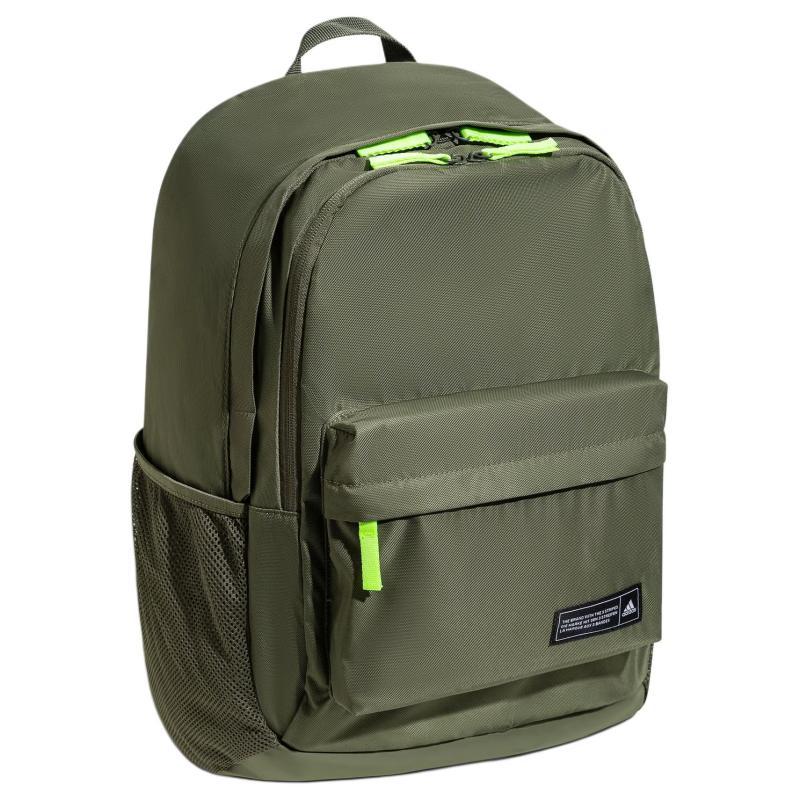 Adidas Recycled Polyester Backpack Regular Unisex Strata Olive Green Adidas JP1234