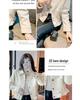 2025 Women's Chic Tweed Short Jacket - High-End Petite Cardigan for Spring/Autumn