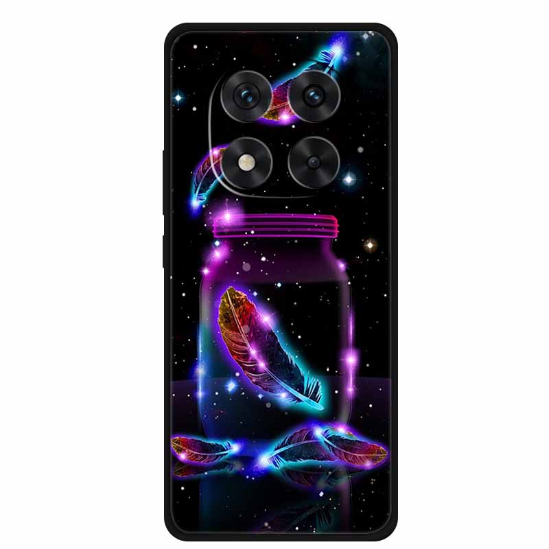 For Xiaomi Redmi Note 14 pro+ /14 pro/14 5G Cases Luxury Black Soft TPU Silicone Cover for Redmi note14 Pro 5G Shockproof Covers