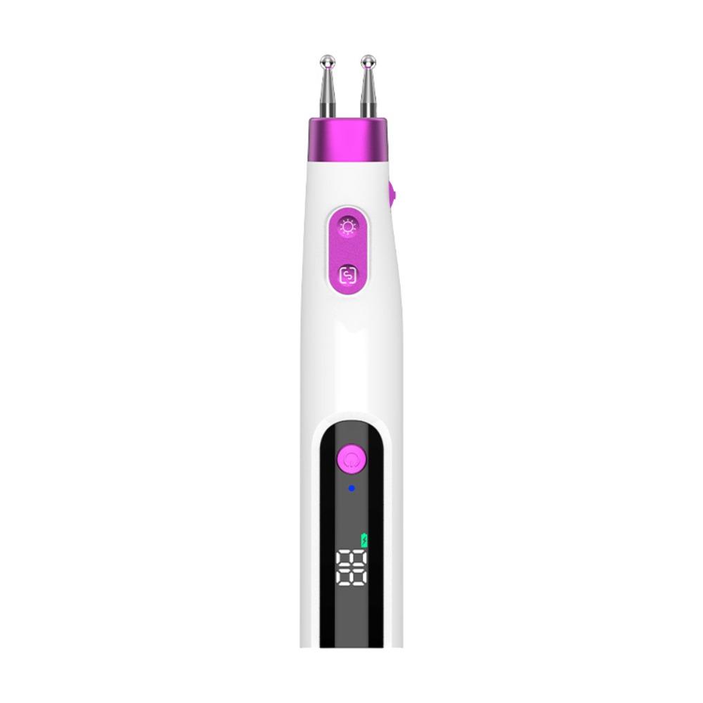 Type-C Charging Electric Massage Pen Multifunctional Double-head Massager  Neck Massage