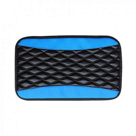 Car Accessories Armrest Cushion Cover Center Console Box Pad Protector Leather