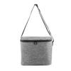 10 Lt Aurora Series Gray Camping Picnic Thermal Insulated Bag With Strap Keeping Warm And Cold