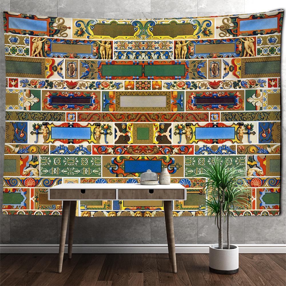 Романтический загадочный узор гобелен настенный психоделический колдовство хиппи Мандала — фото 12