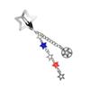 Fashionable Sturdy Alloy Star Chain Hairpin Hair Decoration For Adding Elegant To Casual Wear and Special Occasions