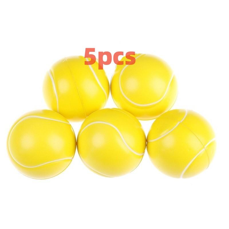 5 STK Elastisk PU Svampball Basketball Fotball Baseball Tennis Rugby Footdall Mini Dekompresjonsball Utløser Trykkleketøy