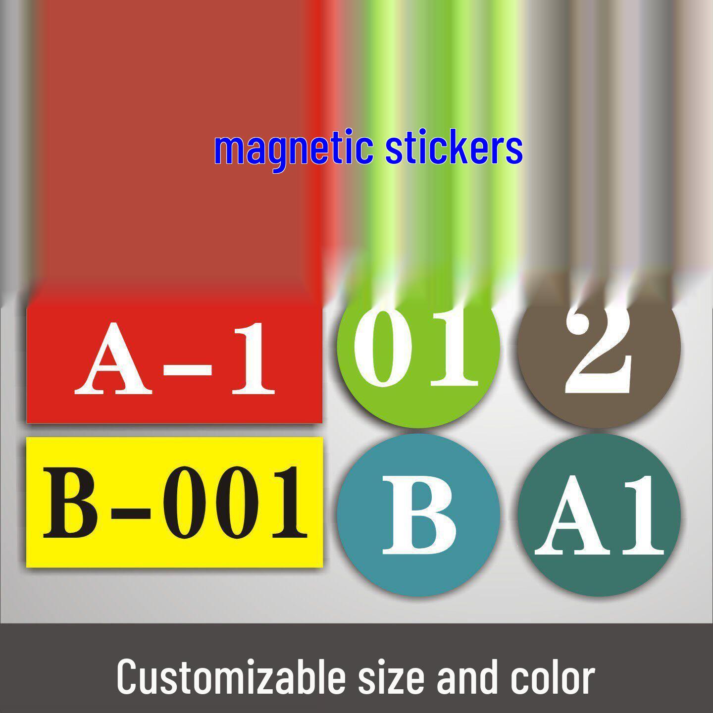 Fixed-Position Kanban Inventory Management Shelf Signs