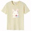 Fun Cat Print Short-sleeved T-shirt Women Summer New Loose Cotton Top Bottoming Shirt