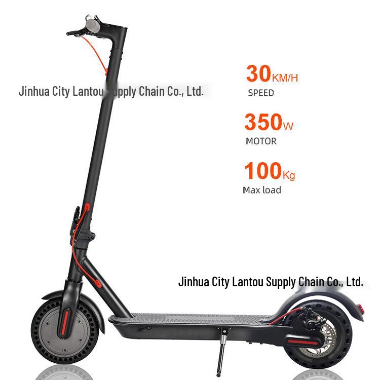 Foldable 350W Long-Range Electric Commuter Scooter