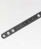 WEGO Large Studded Eyelet Black Women's Belt,