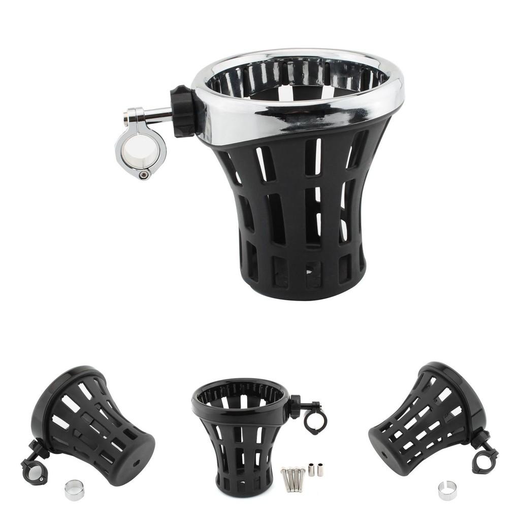 High-quality Black Universal Cup Holder For Motorcycles Ideal For Any Bike Model