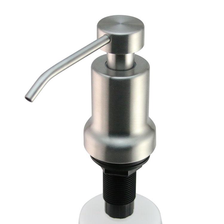 350ml Foam Hand Soap Dispenser In Stainless Steel Plastic 500ml Bottle for Kitchen Sink Soap Dispenser Manufacturer In China