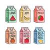 Cute Fruit Juice Enamel Pins Cartoon Boba Milk Tea Silly Goose Drink Box Brooches Lapel Badge Funny Jewelry Gifts Accessories