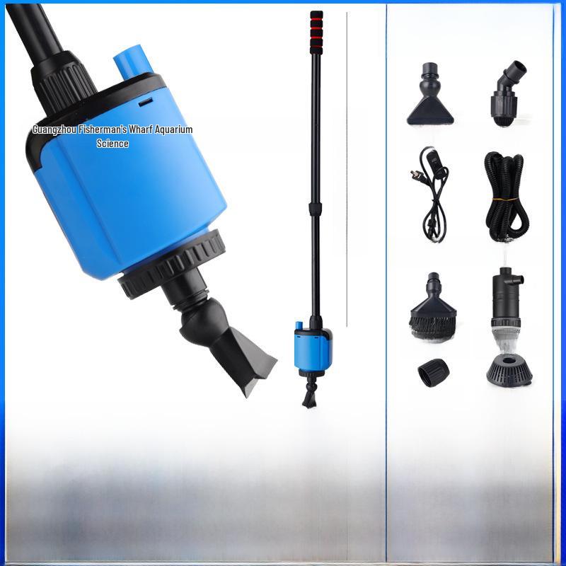 Fisherman's Port Electric Aquarium Water Changer & Sand Suction Pump Set