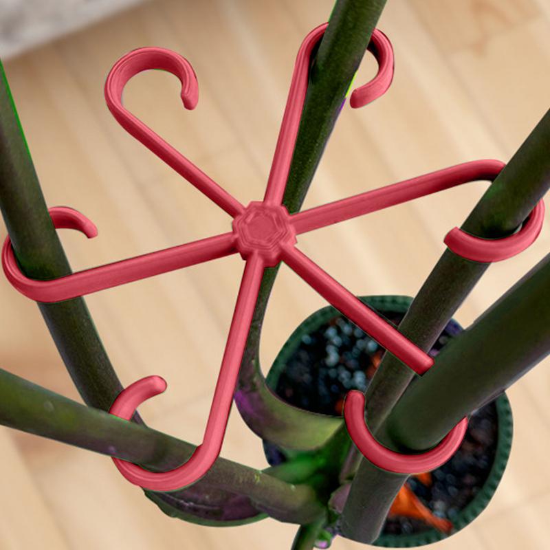 Plant Stem Support Reusable Plants Support Clips Garden Plants Accessories Flower Branches Stem Organizer Stand Fixing Clamp
