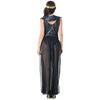 M-Xl Halloween Greek Goddess Cleopatra Costume European and American Women's Pu Leather Stage Performance Costume