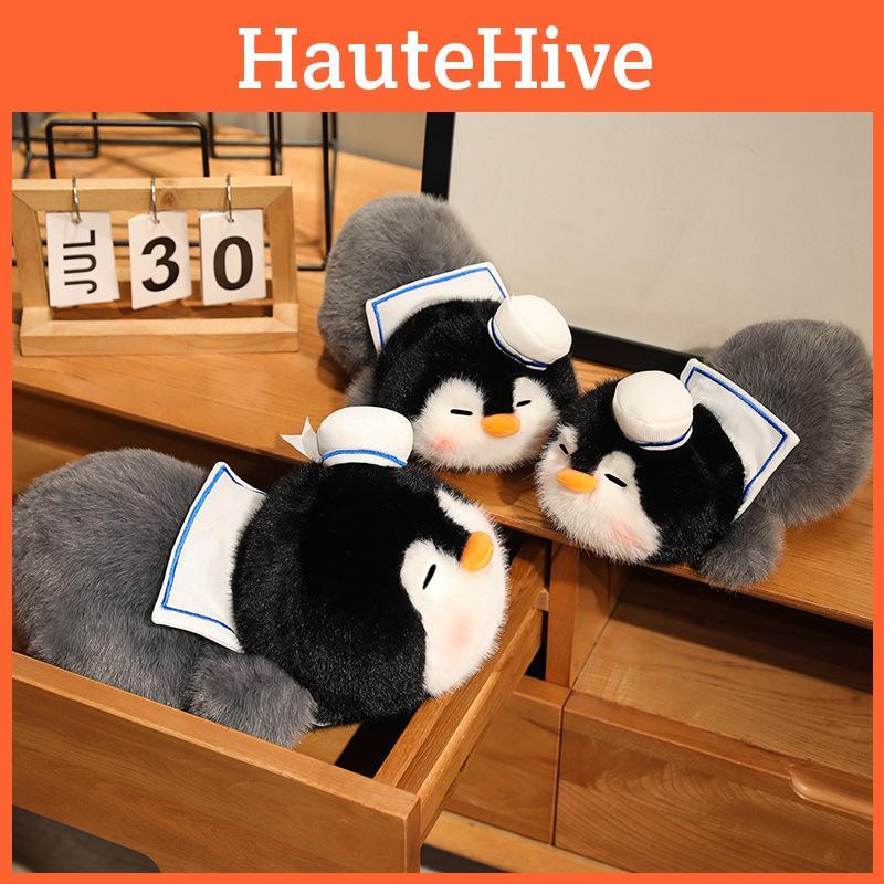 Plush Penguin Navy Toys Pp Cotton Stuffed Marine Animal Dolls Gift For Kids