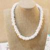 European & American Retro Crushed Shell Necklace - Versatile Handmade Style