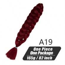 2026 New  Xpression Synthetic Big Braids Crochet Hair Braids Extensions Yaki Straight Hair Women's Jumbo Braids Hair Daily Wear