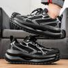 Fashion Men's Sports Casual Shoes 2025 New Thick Soled Height Increasing Fashion Trend Versatile Mesh Breathable Comfortable Sneakers