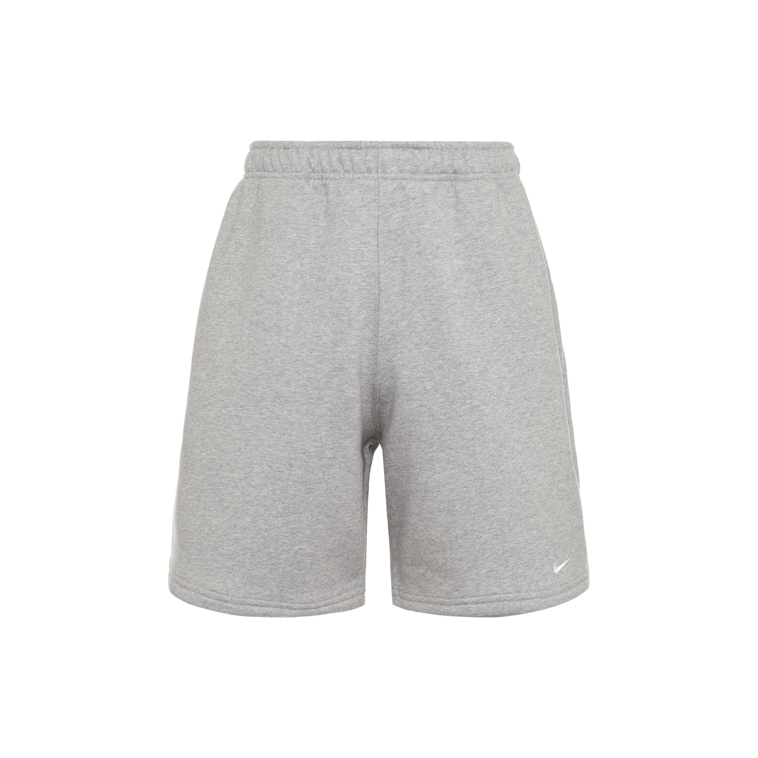 

Повседневные шорты прямого кроя с однотонным логотипом Nike, серые, унисекс, DV3056-063 XS