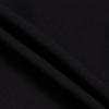 Customellow Black Oversize Half Shirt Cwsam25311bkx