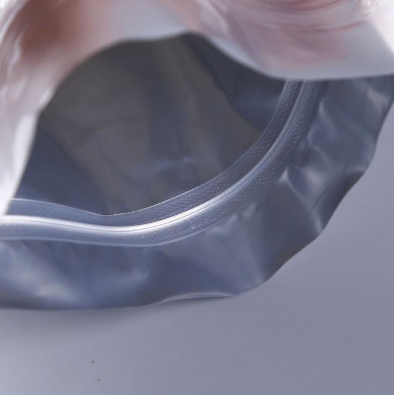 Self-Sealing Aluminum Foil Bag: Light-Proof, Moisture-Proof, Heat-Sealable, Stand-Up Food Storage, Printed Design (In Stock)