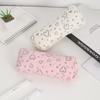 Cute Heartshaped Pencil Case With Large Capacity For Students And Office Use
