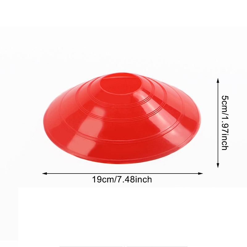 12 Stück Hindernisvermeidung Sport Kinder Fußball Rollschuhlaufen Trainingsausrüstung Professioneller Pylon Agiles Sportzubehör