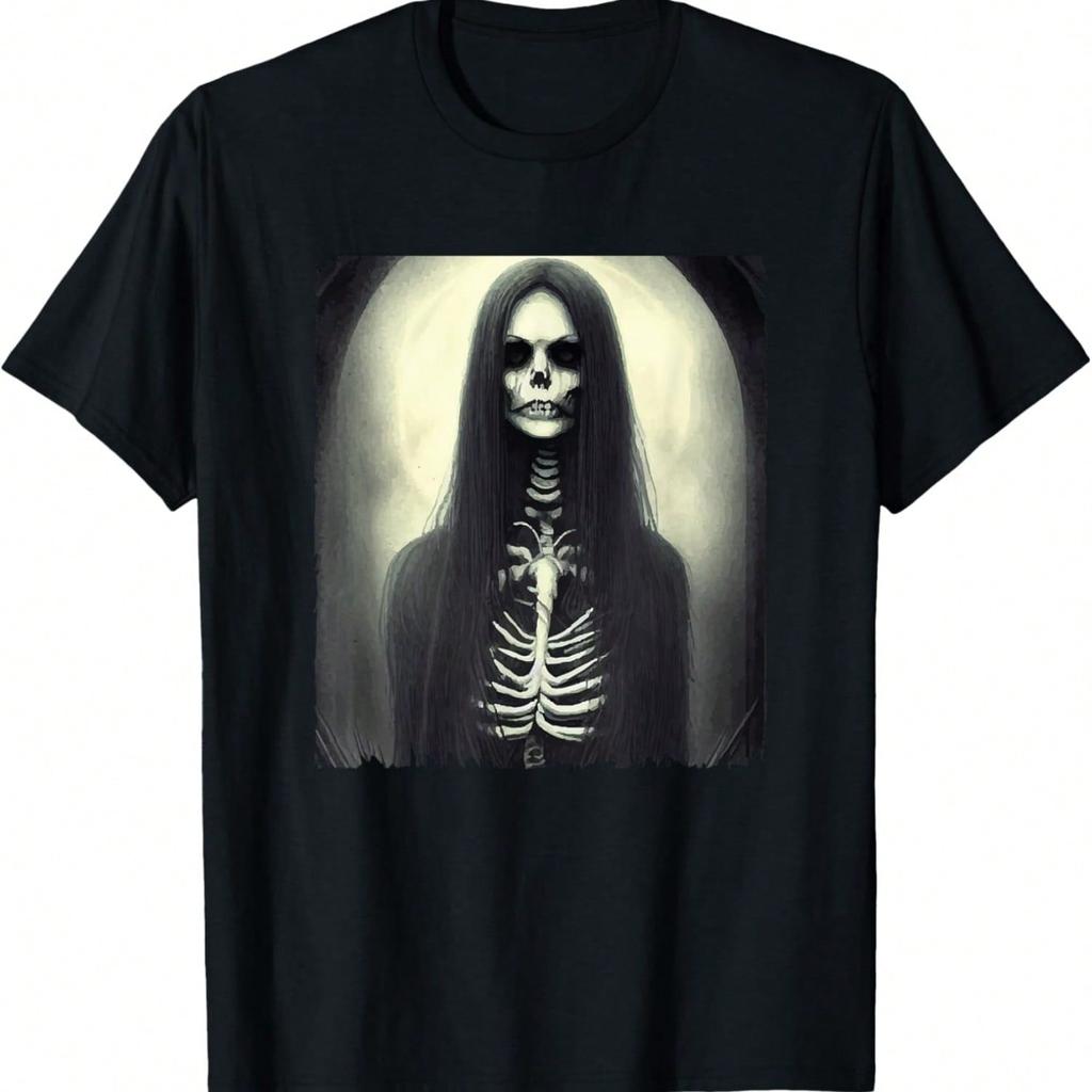 Goth Aesthetic Grunge Occult Emo Satanic Horror T-Shirt