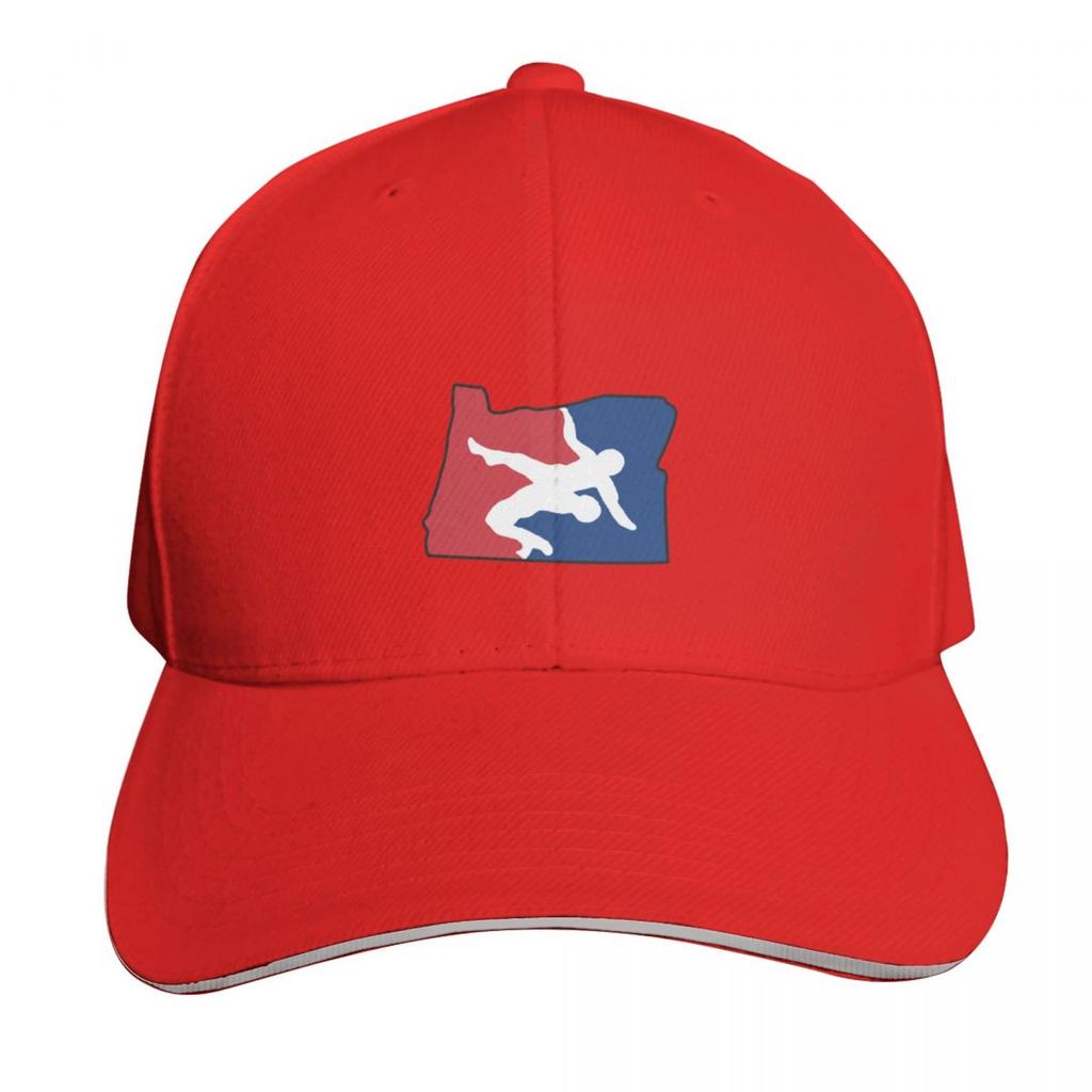Oregon Wrestling (USA Colors) Baseball Cap Golf Hat Unique hats Winter hat Funny hats Unisexs Womens