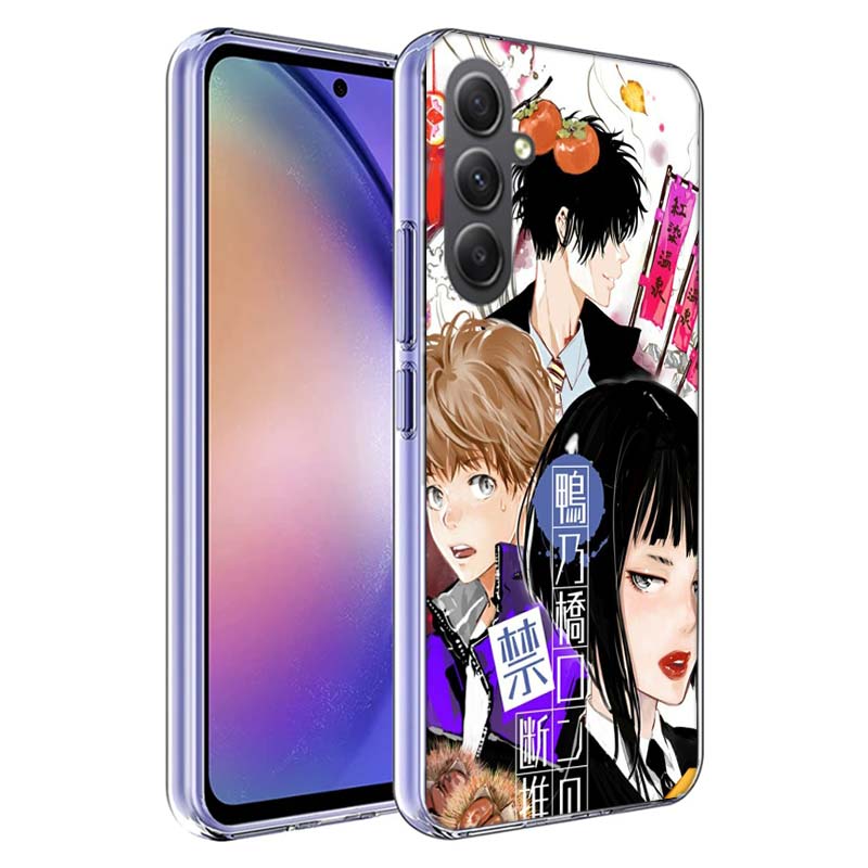 

Kamonohashi Ron Phone Case for Samsung A17 A37 A57 A07 A16 A26 A36 A56 A06 A02S A12 A22 A32 A52S A04S A14 A24 A34 A54 A03 A13 A3 Samsung A90 5G